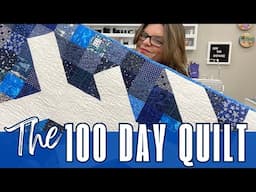 100 Days Of Scrap Quilting: Winter Quilt Diary