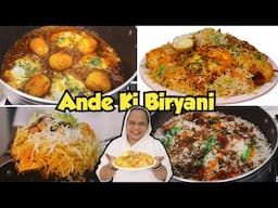 Ande ki Biryani | Egg Biryani Recipe | Kache Ande Ki Biryani | Egg Dum Biryani | Biryani Recipe