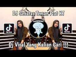 DJ SEBATAS TEMAN PLAT KT VIRAL TIKTOK TERBARU 2024 YANG KALIAN CARI !