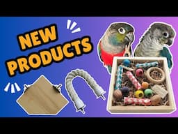 Parrot Platform Perches and DIY Foraging Kit - New in at Northern Parrots | BirdNerdSophie AD