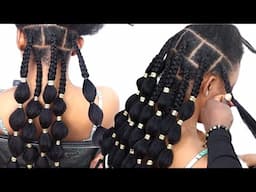 She Asked for Simple and Elegant Braid Hairstyles /  Natural braid Hairstyles