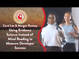 Using Evidence Science Instead of Mind Reading to Measure Developer Success | Monktoberfest 2023