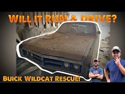 BARN FRESH 1969 Buick Wildcat! Will it Run & Drive after 26 Years?!