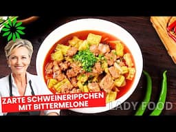 Zarte Schweinerippchen mit Bittermelone – So gelingt das perfekte Gericht! LadyFood