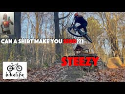 Can a Shirt Make You Better at MTB? - Epic Backyard Sends - Getting Steezy on the MTBeezy