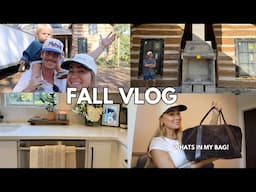 Vlog: BIG UPDATES!! Cabin Progress, What's In My Bag, How We're Feeling | Julia & Hunter Havens