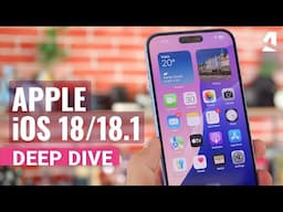 Apple iOS 18/18.1 feature walkthrough