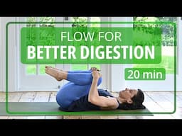 Gentle Movement To Help Digestion , Bloating & Constipation