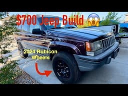 $700 Auction 1993 Jeep Grand Cherokee ZJ - Lift Kit and NEW Wheels - Final Cost