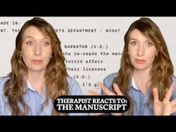 Therapist Reacts To: The Manuscript by Taylor Swift *beautiful ending* subscribe pleaseeeee