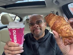 Almond Croissants and a Signature Cookie Latte from Dunkin: are they any good?