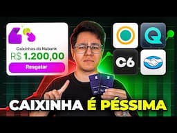 CHEGA CAIXINHA NUBANK! 4 INVESTIMENTOS QUE RENDEM MAIS E SÃO SEGUROS!