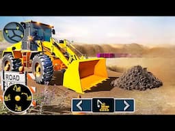 Real construction simulator & JCB Simulator 3D - Road construction android gameplay