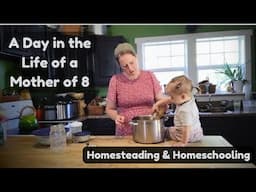 A Day in the Life of a Homeschool Mom of 8