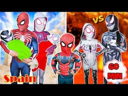 KID VENOM Rescate KID SPIDER MAN de JOKER (Acción especial)