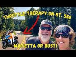 Epic Motorcycle Journey: Riding the Scenic Rt. 550 to Marietta, Ohio!