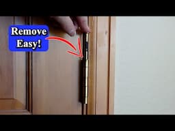 How to Remove a Door Hinge Pin