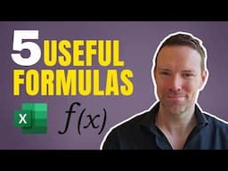 5 super useful formulas in Excel