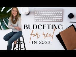 🌱 FREE TEMPLATE // How to set a REALISTIC budget for the first time! | Realistic Bookkeeping