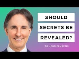 Should You Tell Your Partner About an Affair? | Dr John Demartini