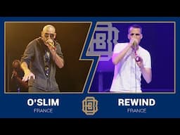 Vocal Scratching 🇫🇷 O'Slim vs Rewind 🇫🇷 Beatbox Battle World Championship - Semi-Final