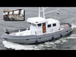 THIS is the ONLY Trawler Yacht of its kind! €245,000 Steel Pilothouse FOR SALE!