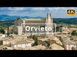 Orvieto , Italy 🇮🇹 | 4K Drone Footage