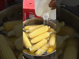 Sweet corn dessert to eat in Malaysia!!!