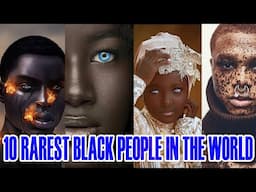 Meet 10 Rarest Black People Who Are 1 In A Million | Rare Black People Beauty That Shocked The World