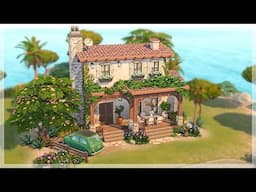 ITALIAN COUNTRY HOME 🏝️| The Sims 4 Speedbuild | No CC