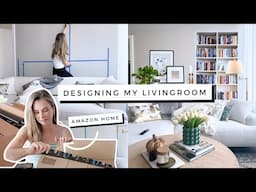 Designing my living room. Amazon Home Finds! Cleaning & Organizing