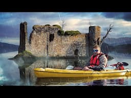 Trapped Overnight on a Medieval Castle Island in Extreme Weather