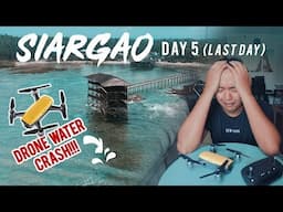 SIARGAO DAY 5: I CRASHED MY DRONE INTO THE WATER! (ENGLISH CC/SUBTITLE AVAILABLE)