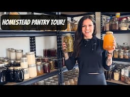 Homestead Pantry Tour