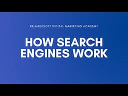 How Do Search Engines Work