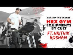 Behind the Scenes: Hrithik Roshan Tries Out New HRX Gym Equipments by Cult