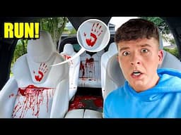 IF YOU SEE BLOOD on a TESLA, run.. (it's a trap)