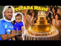 FILHA DE NEYMAR GANHA NOVA FESTA MILIONÁRIA | Veja a Vida Luxuosa de Mavia