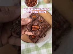 Eggless Pecan Brownie - Super Delicious & Easy Recipe