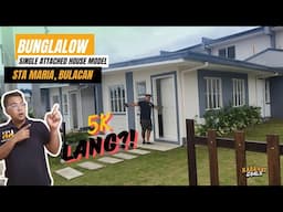 BEST SELLER BUNGALOW SINGLE ATTACHED IN BULACAN FOR AS LOW AS 5K+ MONTHLY | Kabahay Goals