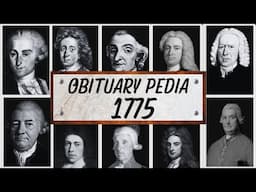 Famous People We've Lost in 1775 - Obituary in 1775