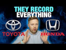 Toyota, Honda and GM are Selling Data to your Insurance Companies