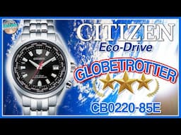 Citizen Globetrotter 100m Atomic Quartz CB0220-85E NOS | Please Forgive The Technical Issues!