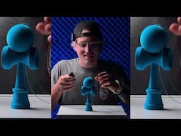 Kendama ASMR with the Blue Fuzzy