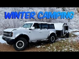 “Winter Camping Adventure: Testing Gear & Hiking Utah’s 5th Water Hot Springs!”