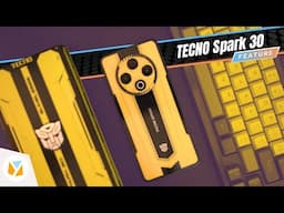 TECNO Spark 30 (Bumblebee) Best Features