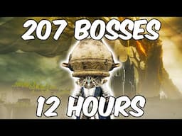 All 207 Elden Ring Bosses in Under 12 Hours