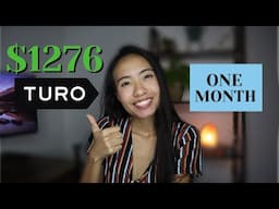 HOW MUCH I MADE ON TURO | HOW TO MAKE PASSIVE INCOME WITH YOUR CAR