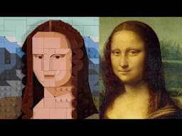 LEGO Mona Lisa set review -- #NotSponsored look at the greatness & creepiness | 31213 Icons / Art