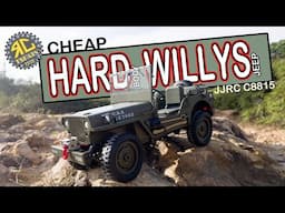 Cheap 1:10 scale  Willys Jeep from JJRC (C8815)